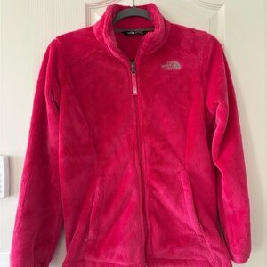 The North Face Kids Bright Pink Fleece Jacket
